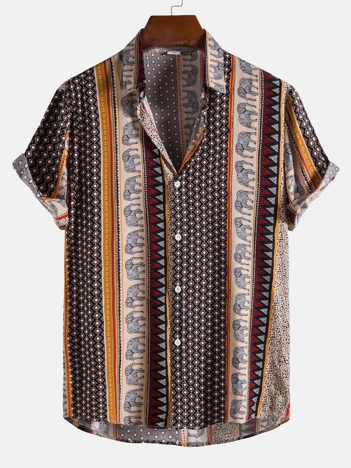Miesten T Paita Vintage-tyylinen Rento Puuvilla