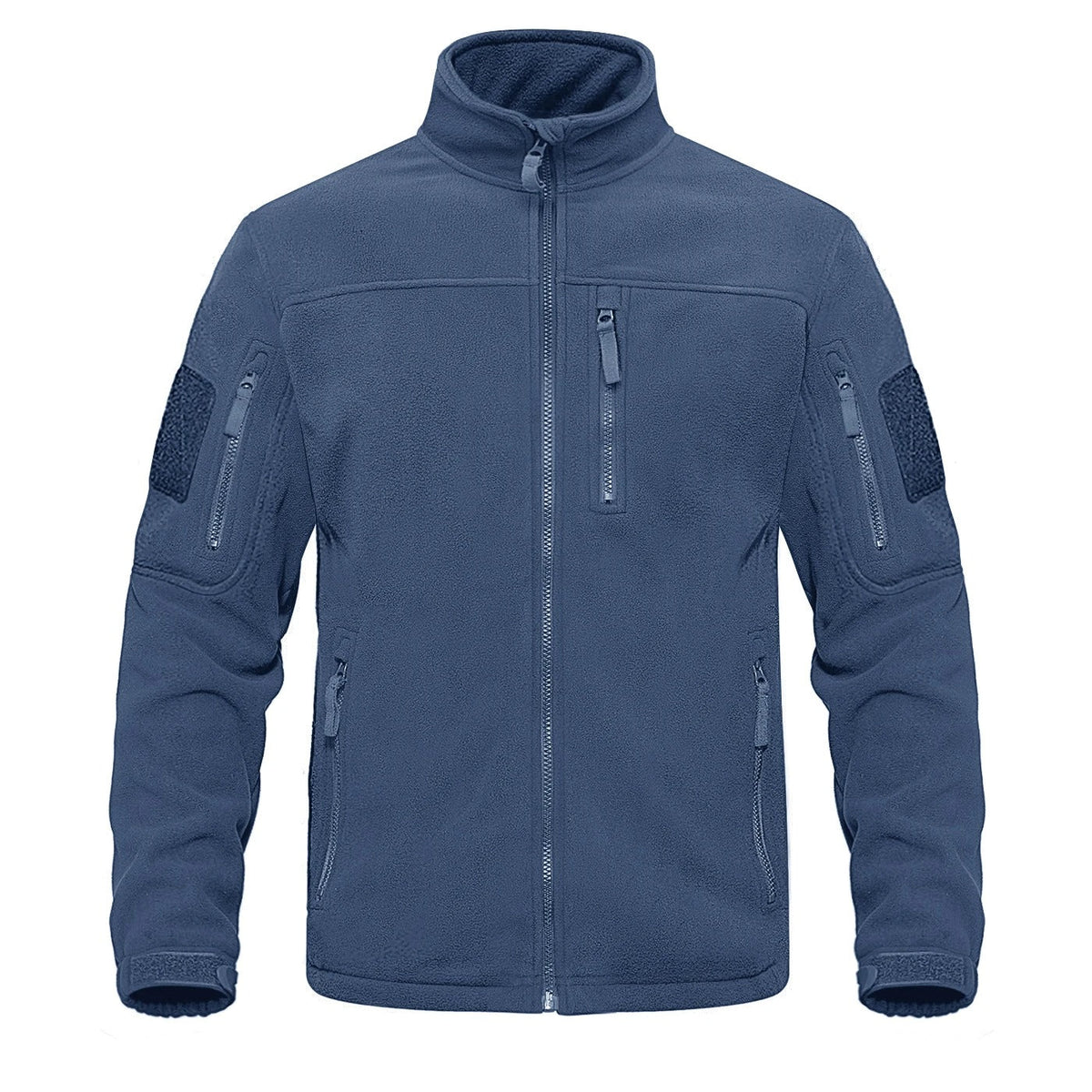Miesten kokovetoketjullinen fleece-lämpötakki