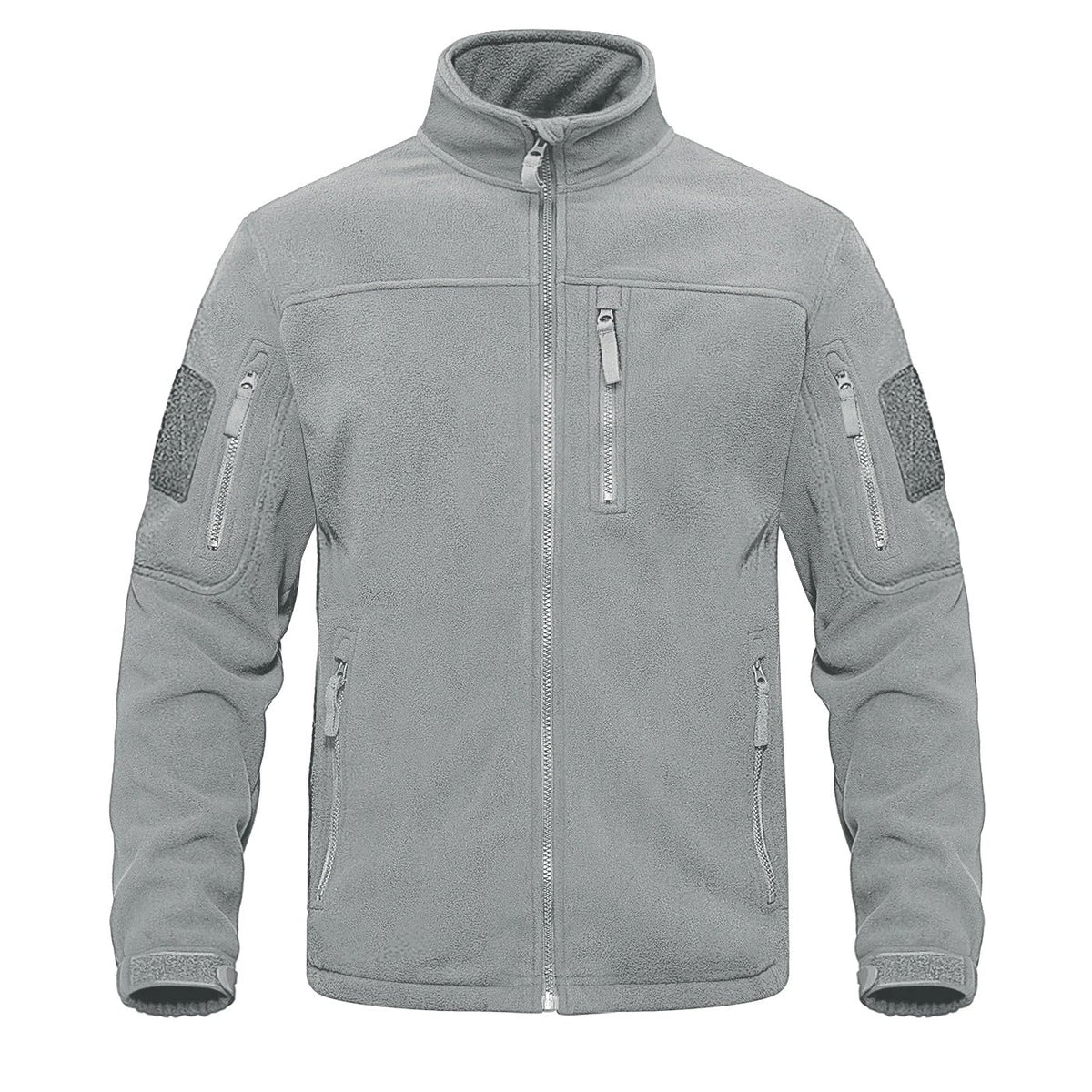 Miesten kokovetoketjullinen fleece-lämpötakki
